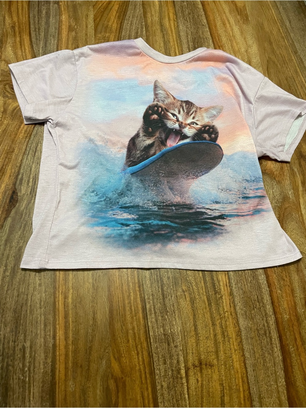 H&M Light Pink Girls' Tee with Subtle Print